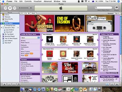 The iTunes Music Store