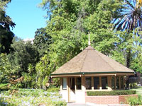 His Excellency's security guard gazebo