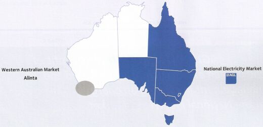 WA as featured in the AGL offer document for Alinta