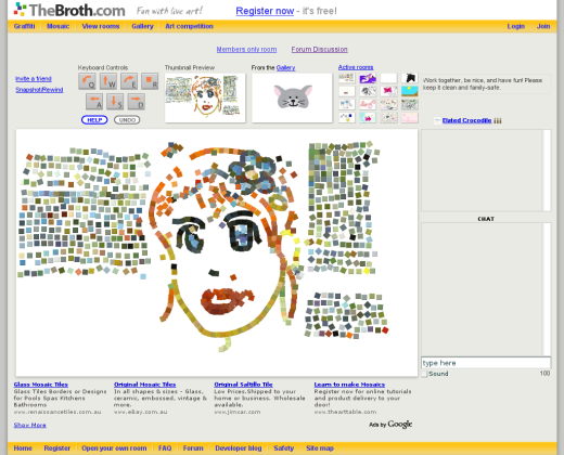 Screenshot of TheBroth.com